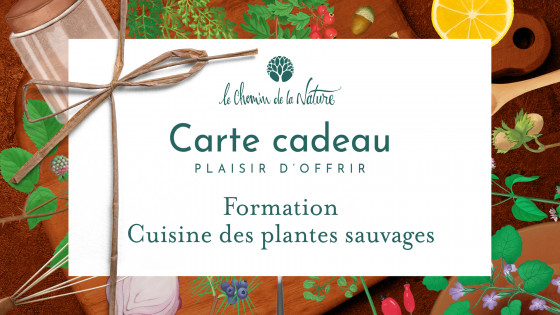 Carte cadeau • Formation Cuisine des plantes sauvages