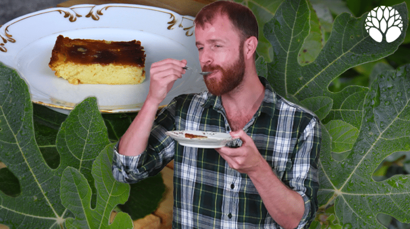 Flan aux feuilles de figuier : une recette originale et parfumée